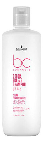 Schwarzkopf Bonacure Color Freeze 4.5ph Rich Shampoo 1000ml