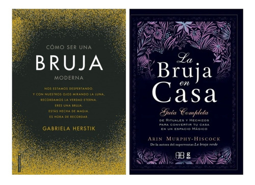 2 Libros Bruja En Casa Murphy Arkano Ser Bruja Moderna Roca