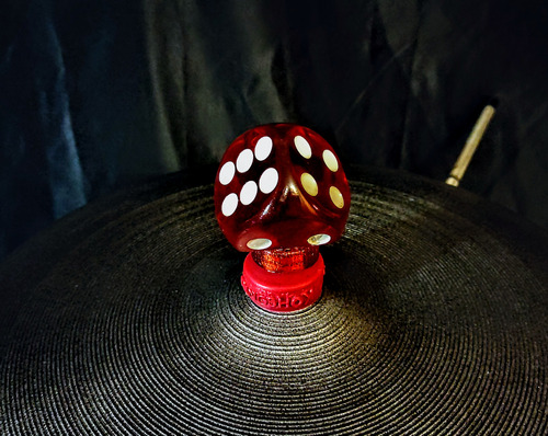 Carbone Skull Topper Cymbal Nut, Dado Grande 4 Pack 8mm
