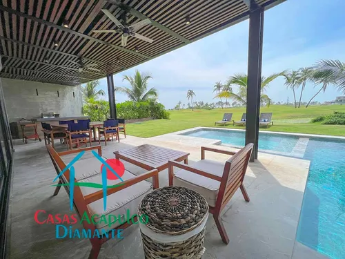 Cad Marelas 3. Terraza Con Alberca, Jacuzzi Y Jardín