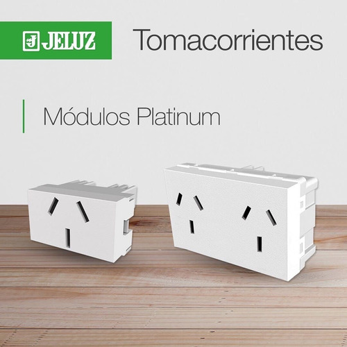 Llave De Luz Armada Dos Tomas Jeluz Mito