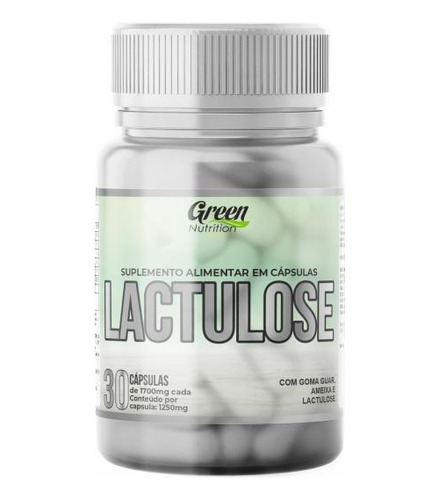 Kit C/3 Lactulose 1700mg 30caps Green Nutrition