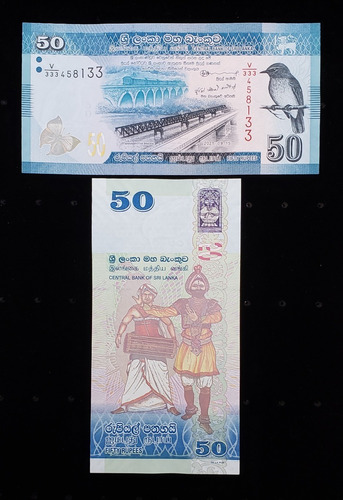 Sri Lanka - Billete 50 Rupias - Unc