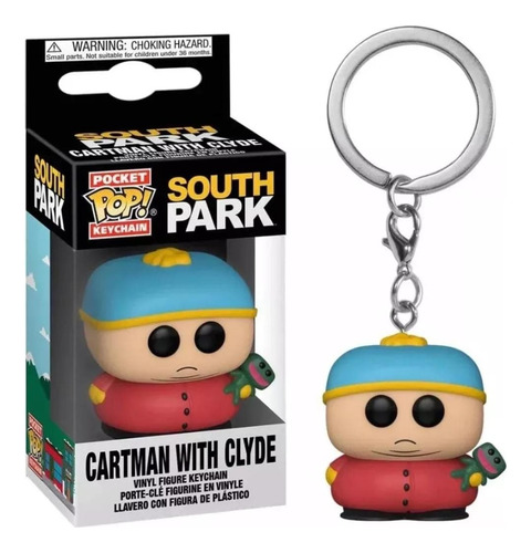 Llavero Funko Pop Keychain Cartman With Clyde South Park