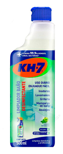 Limpiador De Baño Desinfectante Recarga Botella 500ml Kh-7