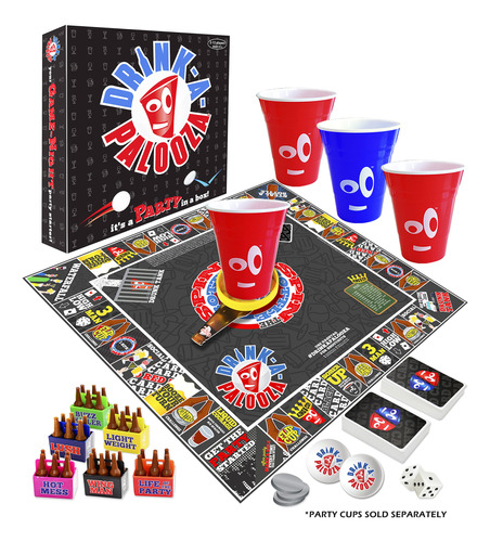 Juego De Mesa Drink-a-palooza: Divertidos Juegos De Beber Pa