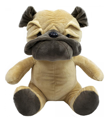 Cachorro Bull Dog Bravo 29cm - Pelúcia