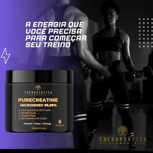 Kit Creatina 200g + Moro Termogênico 60cp Premium Therapeuti Sem Sabor
