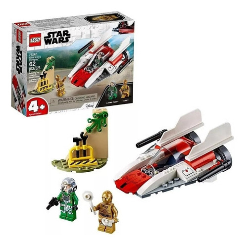 Lego Star Wars 75247 Caza Estelar A-wing