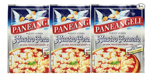 Paneangeli Mastro Fornaio Levadura Para Pizza 3 sobres/  paq