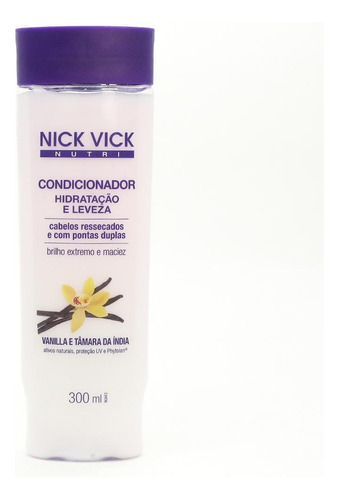 Condicionador Nick Vick Nutri Hidratação E Leveza 300ml