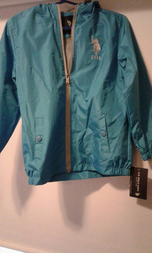 Campera De Lluvia U.s. Polo Assn Talle M