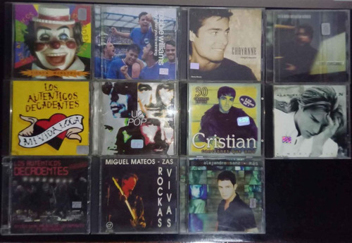 Vendo Cds Originales, Almafuerte, Indio Solari, Fito Páez 