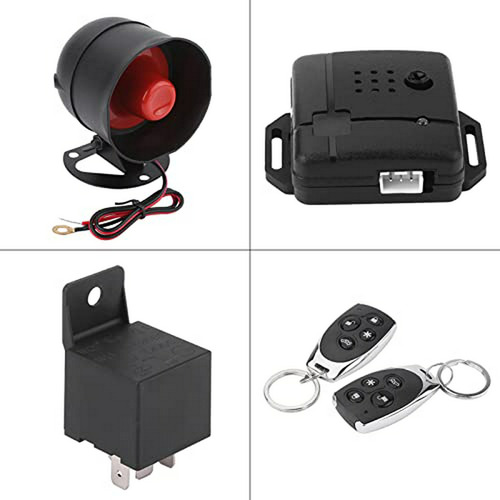 Alarma Universal Para Auto, Antirrobo Con Control Remoto Y S
