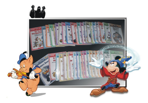 Coleção Completa Clássicos Da Literatura Disney 40 Vol /2010