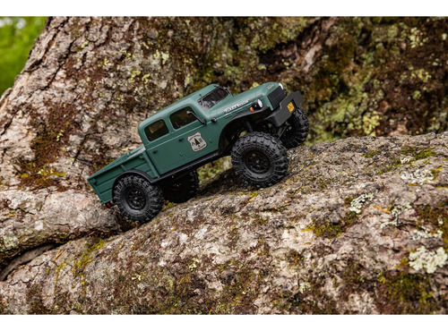 Camión Rc Axial Scx24 1/24 Dodge Power Wagon Verde 4x4