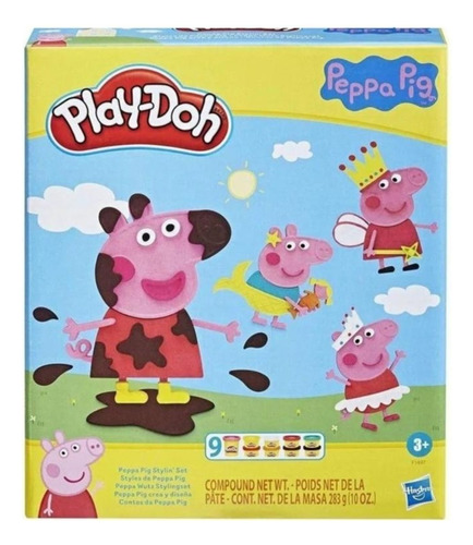 Play Doh Massinha De Modelar Contos Da Peppa Hasbro Original