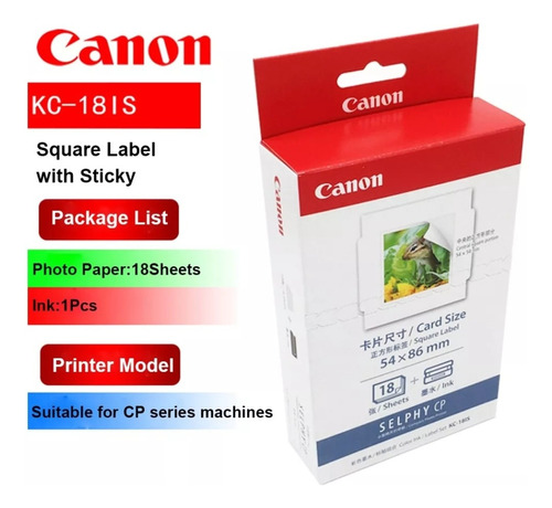 Kit Canon Selphy Kc18is