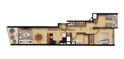Imagen 2 de 6 de Venta Apartamento De 2 Dormitorios En Montevideo