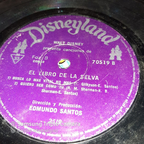 Simple Cuento Canciones El Libro De La Selva Disneyland C2