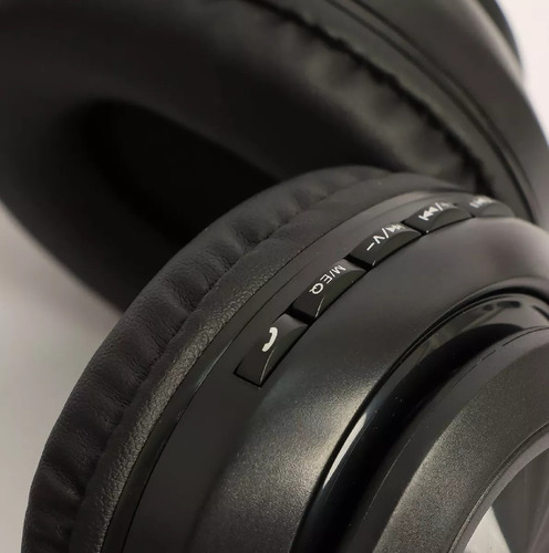 Audifonos Bass Bluetooth N65 Color Negro Negro