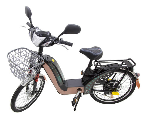 Bicicleta Elétrica 350w 48v 12ah Eco Bike 