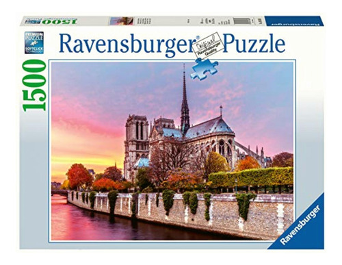 Ravensburger Notre Dame Al Atardecer Rompecabezas 1500 P