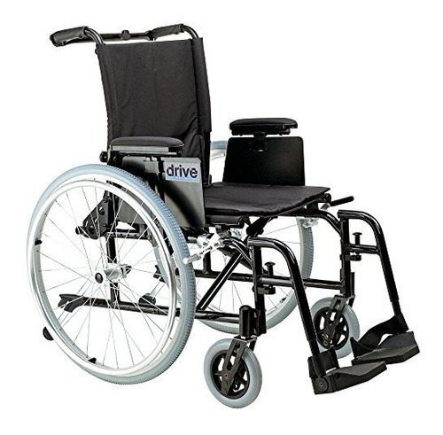 Silla De Ruedas Ligera Drive Medical Cougar - Negra