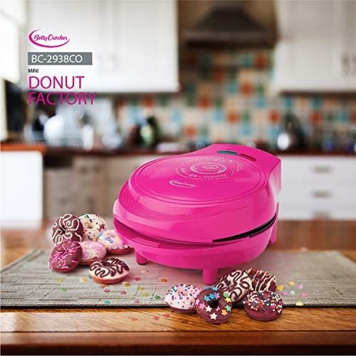 Betty Crocker Mini, Donut Maker Antiadherente, Rosa