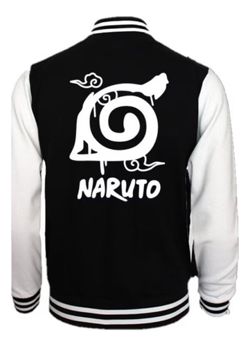 Chamarra De Uniforme De Béisbol Casual De Ninja Naruto