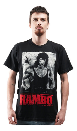 Camiseta Rambo 3 Stallone Pelicula Rock Activity