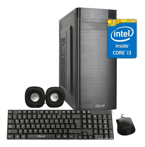 Pc Armada Iqual Intel Core I3 9100 8gb 1tb + Perifericos Csi