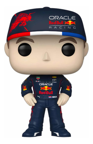 Max Verstappen 03 Red Bull Formula 1 Funko Pop Racing Nuevo