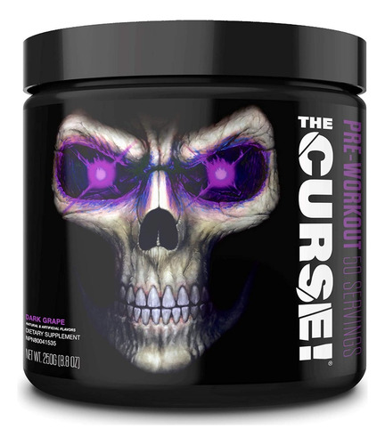 Pre Entreno Cobra Labs The Curse 50 Servicios Sabor Uva