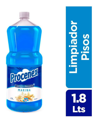 Procenex Limpiador Líquido De Pisos Marina 1,8l