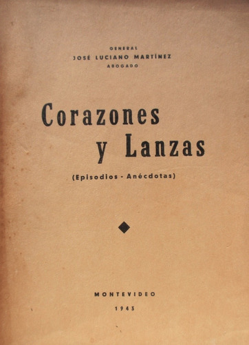 L. Martinez Corazones Y Lanzas Santos Personajes 1943 Duelos