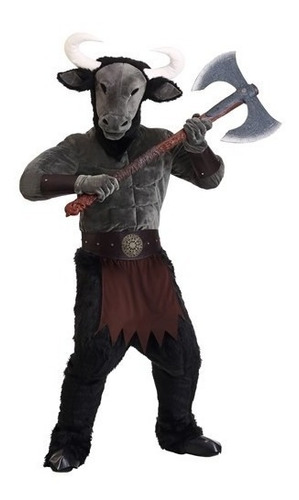Disfraz De Minotauro Toro Gladiador Romano Para Adultos A