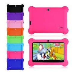 Forro Protector Antigolpe Silicona Para Tablet 7 Colores Sa