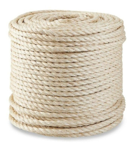 Ixtle/sisal/henequen, Cuerda O Soga 10 Mm (3/8 Pulg) 85 Mtrs