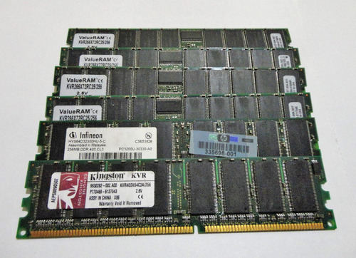 Memorias Ddr1 De 256 Mb 400 Mhz