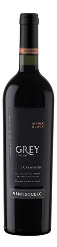 Vinho Tinto Chileno Carménère Grey Glacier 750ml Ventisquero