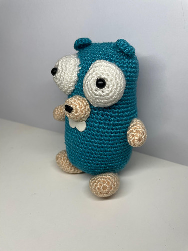 Peluche Gopher Lenguaje Programación Golang Google