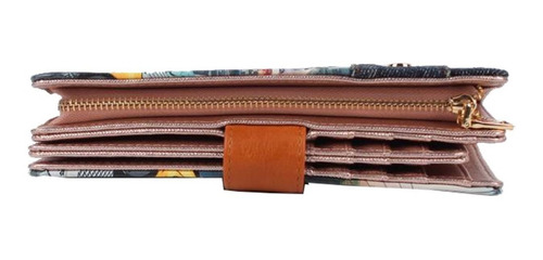 Billetera Dama Nicole Lee Denim Collection Js6814 Xoxo