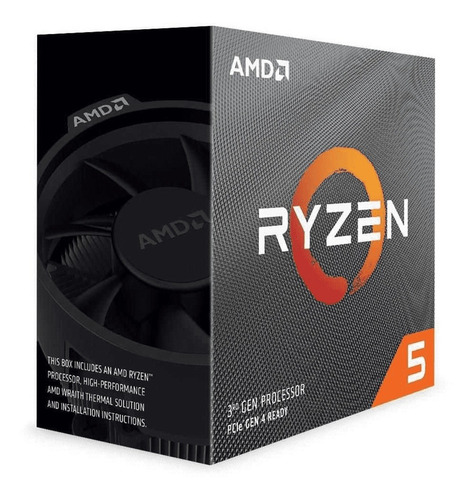 Imagem 2 de 4 de Processador Gamer Amd Ryzen 5 3600 32mb 3.6 - 4.2ghz Am4 Cx