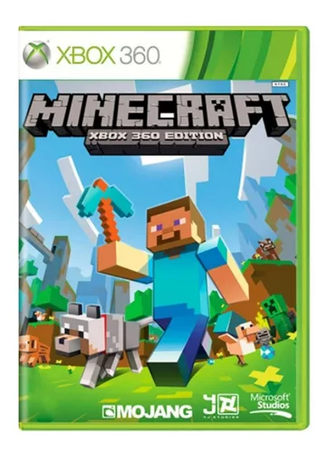 Jogo Minecraft Xbox 360 Edition - Xbox 360 - Física Original