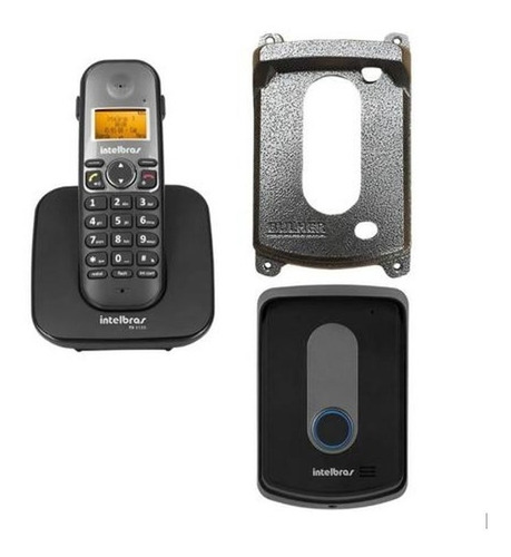 Interfone Sem Fio Tis 5010 Intelbras Com Proteção Preto