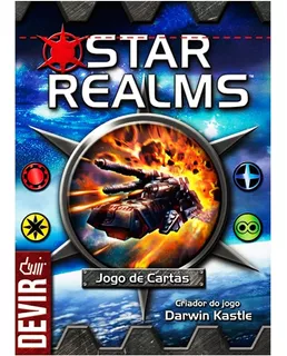 Jogo De Cartas Star Realms Deck Base Devir Português Cards