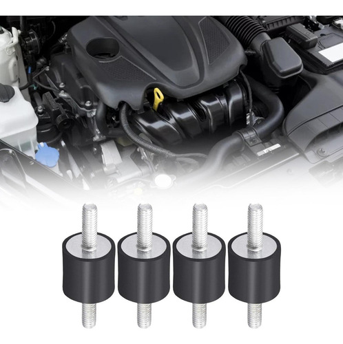 4 Amortiguador De Montaje De Goma M5, 4 Uds., Para Motores