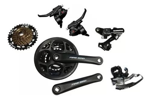 Juego Transmisión Completo 21v Para Bicicleta Mtb Shimano