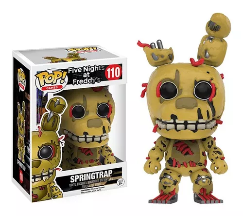 Figura de ação articulada do Funko 5: cinco noites na FNAF de